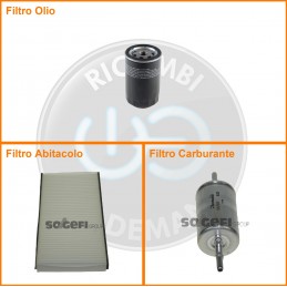 KT01275 Kit filtri olio...
