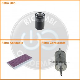 KT01276 Kit filtri olio...