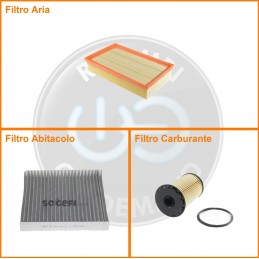 KT01302 Kit filtri aria...