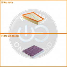 KT01356 Coppia filtri aria...