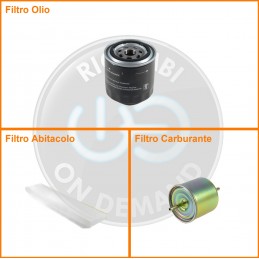 KT01377 Kit filtri olio...