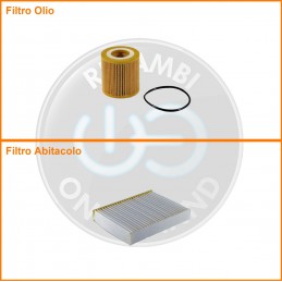 KT01402 Coppia filtri olio...