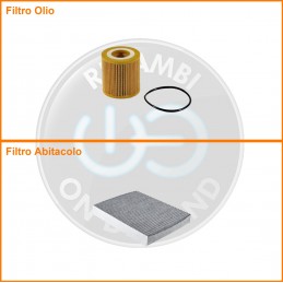 KT01403 Coppia filtri olio...
