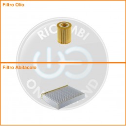 KT01404 Coppia filtri olio...
