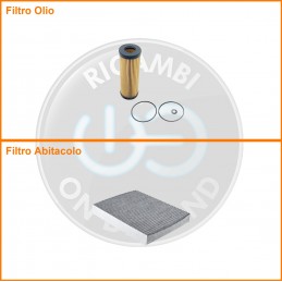 KT01407 Coppia filtri olio...