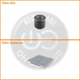 KT01438 Coppia filtri olio...