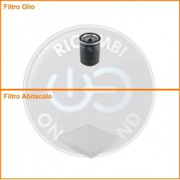 KT01556 Coppia filtri olio...