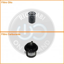 KT01557 Coppia filtri olio...