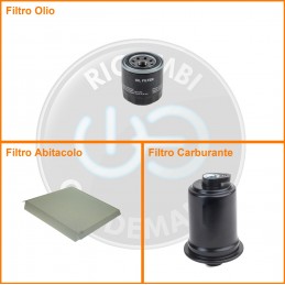 KT01580 Kit filtri olio...