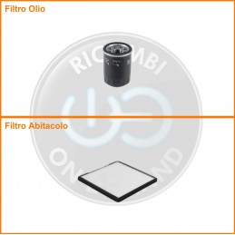KT01587 Coppia filtri olio...
