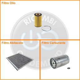 KT01596 Kit filtri olio...