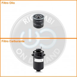 KT01651 Coppia filtri olio...
