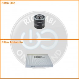 KT01663 Coppia filtri olio...
