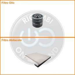 KT01669 Coppia filtri olio...
