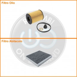 KT01670 Coppia filtri olio...