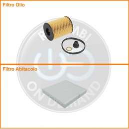 KT01671 Coppia filtri olio...