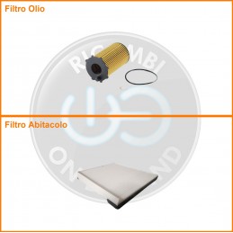 KT01672 Coppia filtri olio...