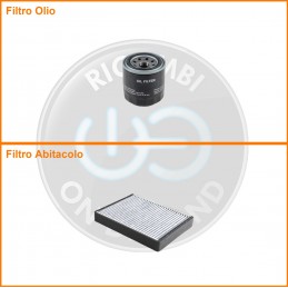 KT01698 Coppia filtri olio...