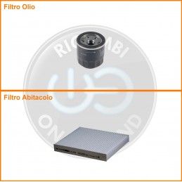 KT01700 Coppia filtri olio...