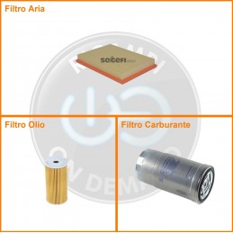 KT01822 Kit filtri aria...