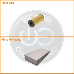 KT01823 Coppia filtri olio...