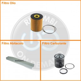 KT01834 Kit filtri olio...