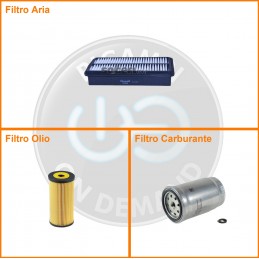 KT01861 Kit filtri aria...