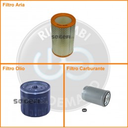 KT01961 Kit filtri aria...