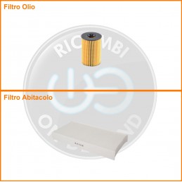 KT02045 Coppia filtri olio...