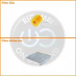 KT02055 Coppia filtri olio...