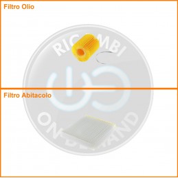 KT02056 Coppia filtri olio...