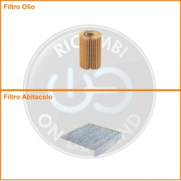 KT02069 Coppia filtri olio...