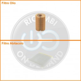 KT02070 Coppia filtri olio...