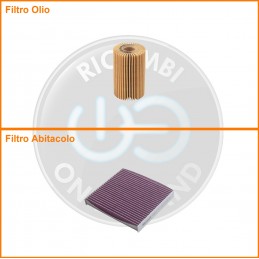 KT02071 Coppia filtri olio...
