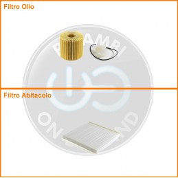 KT02081 Coppia filtri olio...