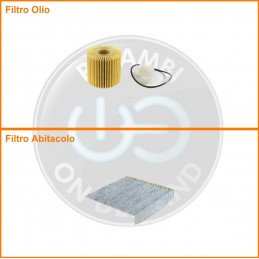 KT02082 Coppia filtri olio...