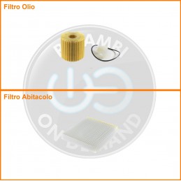 KT02083 Coppia filtri olio...