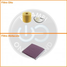 KT02084 Coppia filtri olio...