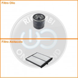 KT02113 Coppia filtri olio...