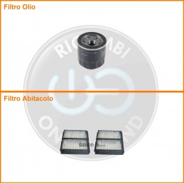 KT02118 Coppia filtri olio...