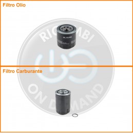 KT02124 Coppia filtri olio...
