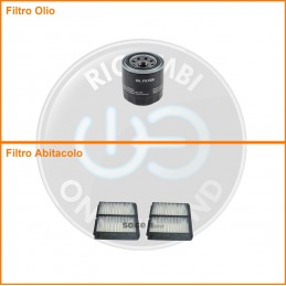 KT02126 Coppia filtri olio...