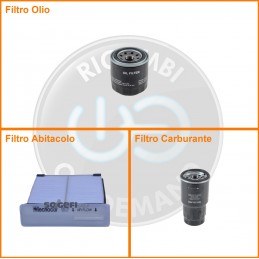 KT02131 Kit filtri olio...