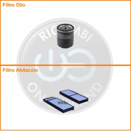 KT02133 Coppia filtri olio...