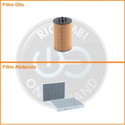KT02304 Coppia filtri olio...