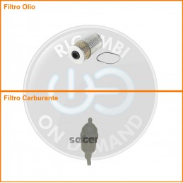 KT02372 Coppia filtri olio...