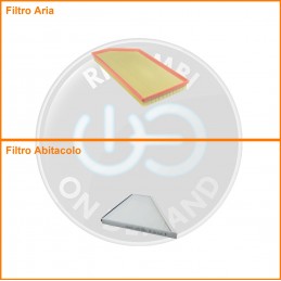 KT02457 Coppia filtri aria...