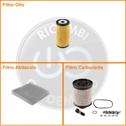 KT02609 Kit filtri olio...