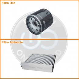 KT02612 Coppia filtri olio...