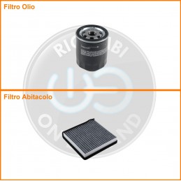 KT02615 Coppia filtri olio...